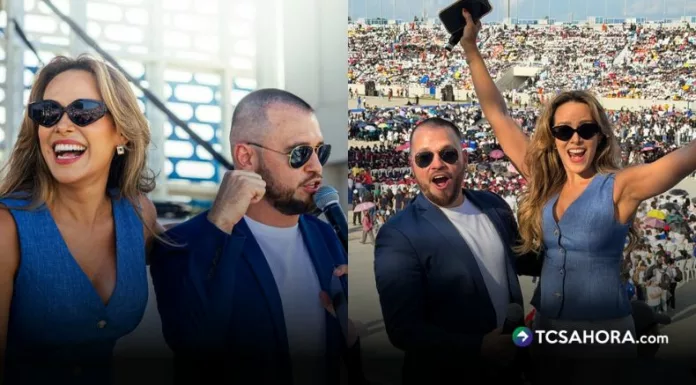 Mario Sibrián compartió fotografías de su participación como anfitrión junto a Luciana Sandoval en el evento que reunió a más de 30,000 jóvenes en el país.
