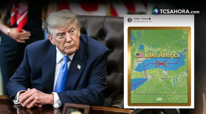 Trump plantea llamar al Lago de Ontario como Lago de América
