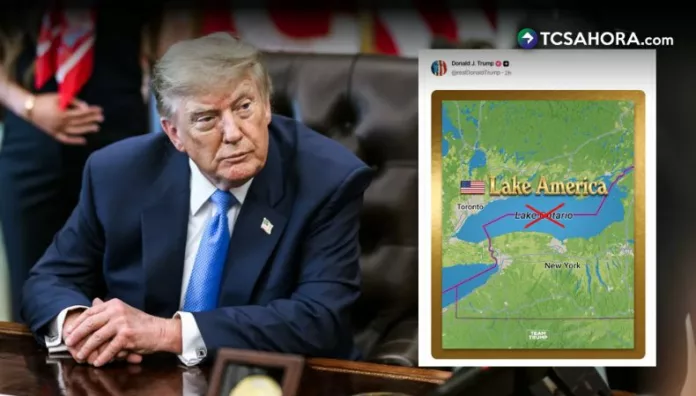 Trump plantea llamar al Lago de Ontario como Lago de América