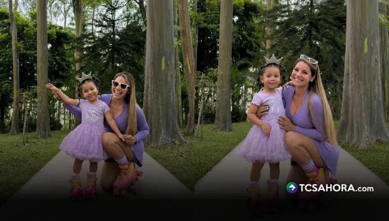 Liz Pleitez fotografió a su hija Daniela por su tercer cumpleaños y le dedicó un mensaje lleno de amor en Instagram.