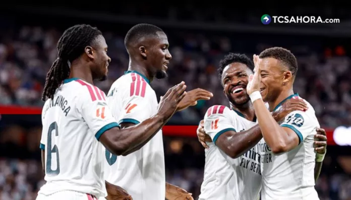 En la vuelta de Mourinho al Bernabéu, el Real Madrid goleó a la Real Sociedad en una nueva jornada del campeonato español.