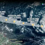 Monitorean tormenta tropical y sistemas de baja presión