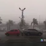 Fuertes lluvias azotan diferentes puntos del país
