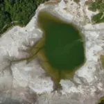 Reduce nivel de agua de la Laguna de Alegría 