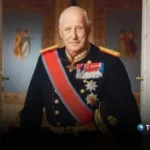 Familia real llora al rey Harald previo al adiós público