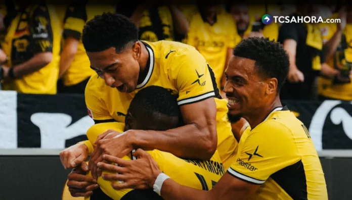 El Borussia Dortmund inició con victoria la nueva temporada de la Bundesliga alemana al imponerse al Hamburgo.