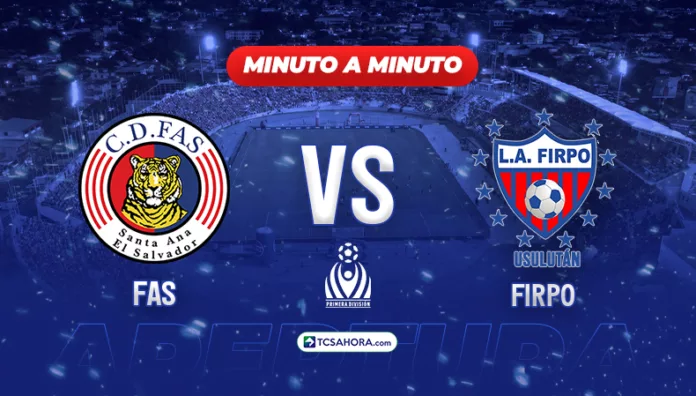 Repasa los detalles del partido de la fecha 7 del Torneo Apertura 2026 de la Liga Mayor de Fútbol entre FAS y Firpo.