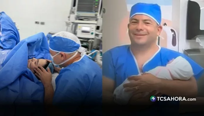 Carlos Iraheta compartió las primeras imágenes tras el nacimiento de su hija y recibió mensajes de felicitación de varios de sus compañeros de TCS.