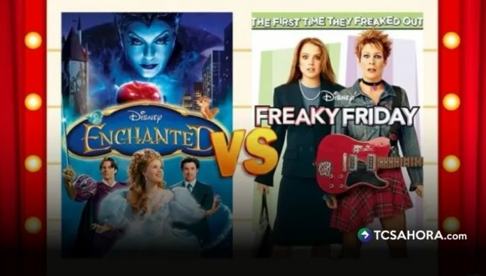 “Encantada” y “Un viernes de locos” se enfrentan en el vs de Canal 6. El público decidirá cuál película podrá disfrutar en familia este sábado.