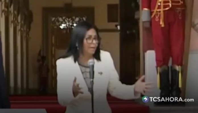 Delcy Rodríguez aseguró este miércoles que habrá elecciones en la medida en que Venezuela «esté preparada».