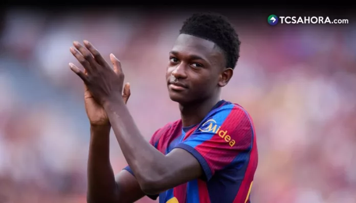 El juvenil del Barcelona, salió lesionado en el primer tiempo de la final de la Copa Catalunya ante el Sabadell.