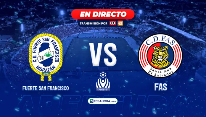 Repasa los detalles del partido de la fecha 8 del Torneo Apertura 2026 de la Liga Mayor de Fútbol entre Fuerte San Francisco y FAS.