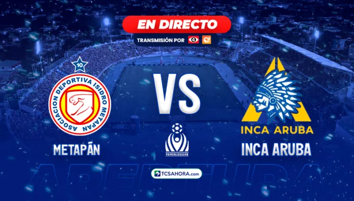 Repasa los detalles del partido de la fecha 8 del Torneo Apertura 2026 de la Liga Mayor de Fútbol entre Metapán e INCA Aruba.