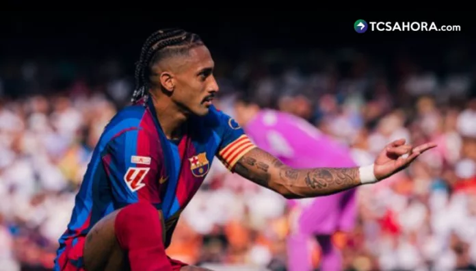 El Barcelona goleó de visitante al Valencia, continúa con paso perfecto y único líder del campeonato español.