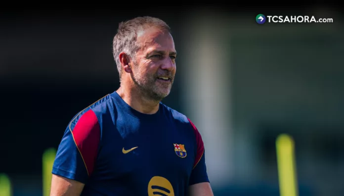Hansi Flick habló tras la goleada del Barcelona ante el Valencia que le dio el liderato en solitario a los catalanes.