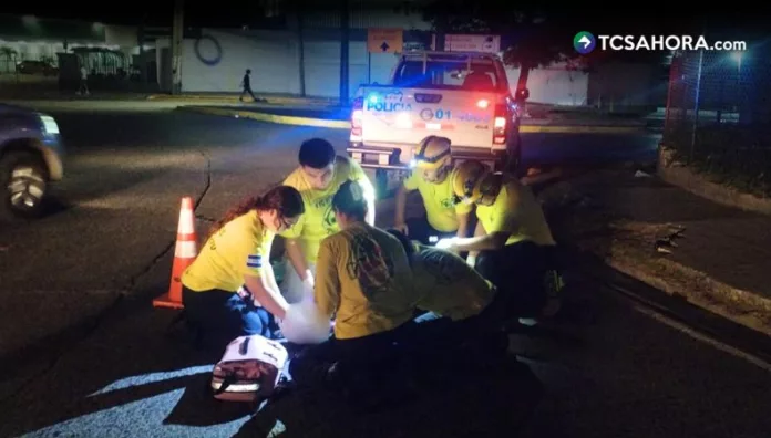 Tres motociclistas y dos peatones lesionados en accidentes