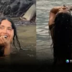 Salma Hayek celebra 60 años con candentes fotografías en la playa