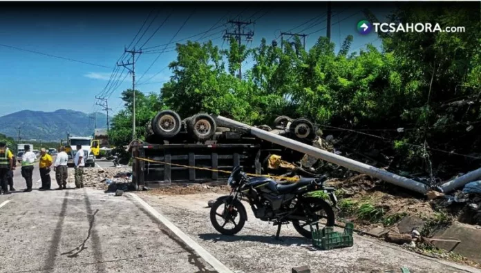 Conductor de volqueta fallece en accidente vial