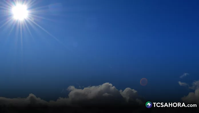 Se esperan lluvias bastante limitadas en el territorio, pero, el calor se mantendrá bastante intenso: temperaturas máximas entre 33 y 42 °C.