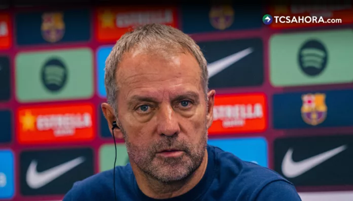 Hansi Flick se mostró disconforme pese a la goleada del Barcelona en su visita al Levante en la jornada 5 de LaLiga.
