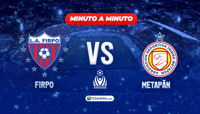 Repasa los detalles del partido de la fecha 10 del Torneo Apertura 2026 de la Liga Mayor de Fútbol entre Firpo y Metapán.