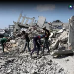 Mueren tres palestinos en nuevos bombardeos de Israel contra Gaza a pesar del alto al fuego