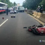 Accidente de tránsito en Santa Ana deja dos fallecidos