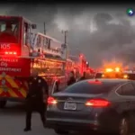 Tres fallecidos en caída de helicóptero de noticias en Los Ángeles