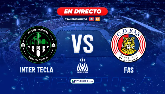 Repasa los detalles del partido de la fecha 9 del Torneo Apertura 2026 de la Liga Mayor de Fútbol entre Inter Tecla y FAS.