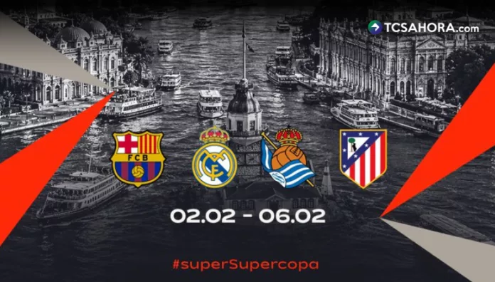 La Supercopa de España se disputará por primera vez en Estambul, Turquía, con el Barcelona como vigente campeón.