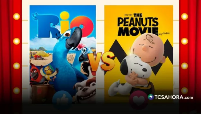 Los votos ya hablaron y “Río” se impuso frente a “The Peanuts Movie”. Ahora, Blu y su aventura llegan a la pantalla de Canal 6.