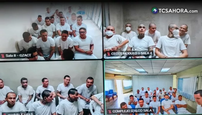 Inicia audiencia única contra 244 pandilleros