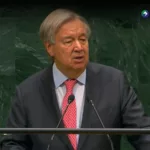 António Guterres: «Los seres humanos ceden cada vez más poder a las máquinas»