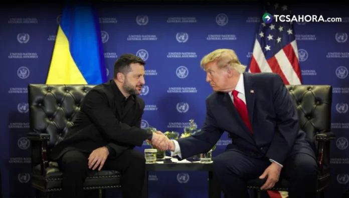 Zelenski se reúne con Trump y con el FMI