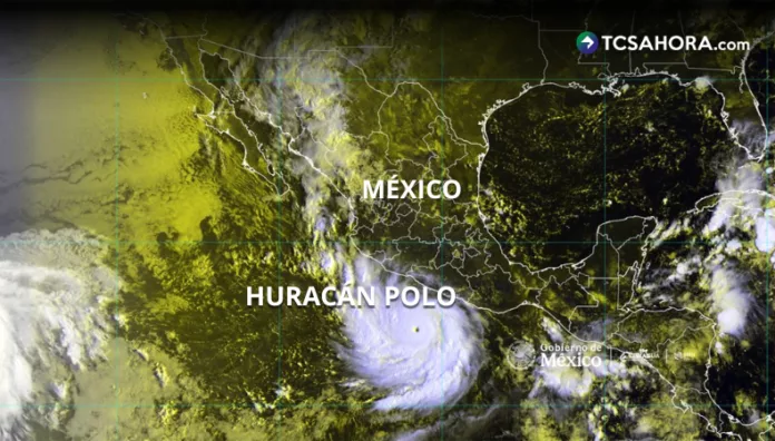 La Embajada de Estados Unidos en México informó sobre el huracán Polo, que alcanzó categoría 5 y genera lluvias intensas y condiciones marítimas peligrosas.