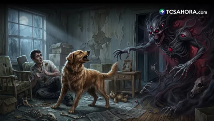 Los perros tienen sentidos más desarrollados que los humanos, pero algunas personas creen que también pueden detectar energías o presencias que no percibimos.