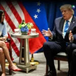 Delcy Rodríguez y Donald Trump sostuvieron su primera reunión