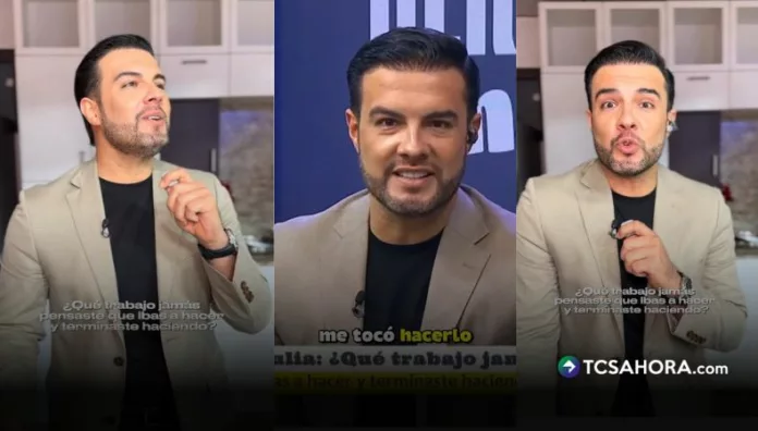 El conductor de “Viva la Mañana” contó cómo fue aquella experiencia laboral y confesó que al segundo día ya quería dejar el trabajo.