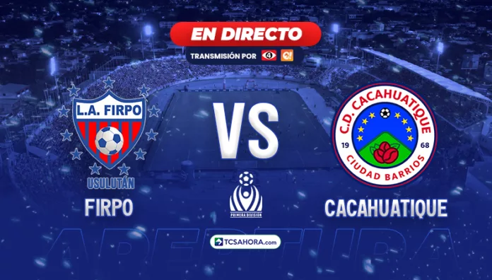 Repasa los detalles del partido de la fecha 9 del Torneo Apertura 2026 de la Liga Mayor de Fútbol entre Firpo y Cacahuatique.