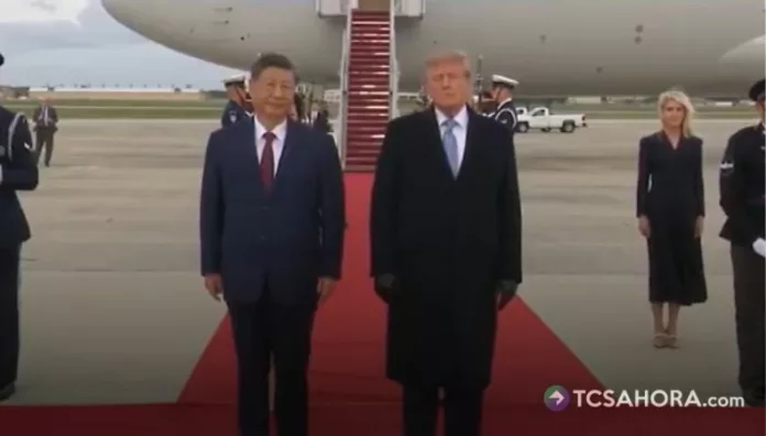 Es el tercer encuentro entre ambos mandatarios desde el regreso de Trump al poder. La visita se extenderá hasta el viernes.