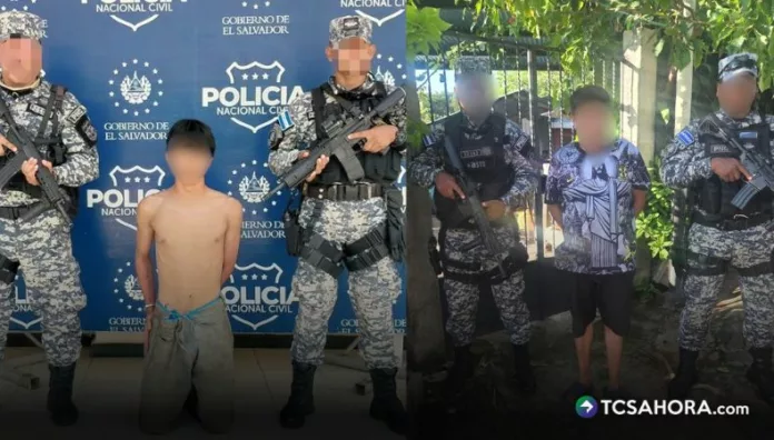 PNC captura a sospechosos de homicidios en Santa Ana y Cabañas