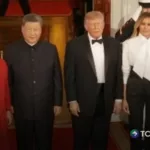 Trump y Xi celebran cena de Estado en Washington