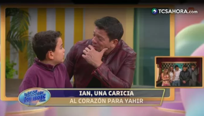 Ian sorprendió a su papá durante su visita y le habló sobre dos habitantes en plena recta final del reality.