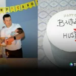 ¡Con su hija en brazos! Así celebró Carlos Iraheta un cumpleaños más