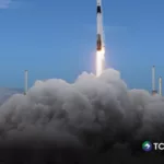 Cuatro astronautas despegan hacia la Estación Espacial Internacional