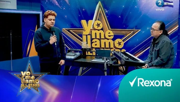 Luis Miguel trabajó “Somos novios” junto a los maestros Douglas Ayala y Carlos Rauda. Su preparación terminó con los tres jueces de pie.