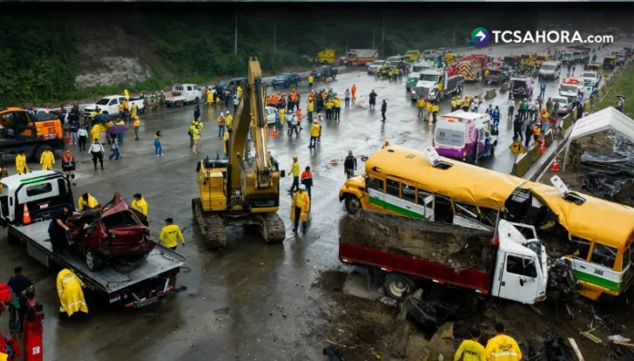 Al menos cuatro fallecidos en accidente en Los Chorros