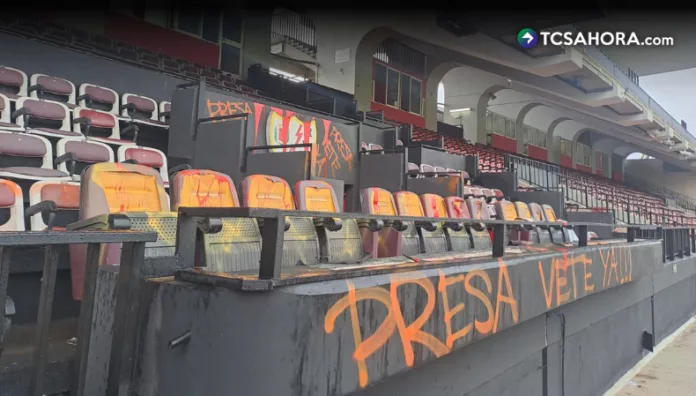 El Rayo Vallecano dio a conocer la vandalización del Estadio de Vallecas previo al encuentro amistoso ante el Cagliari de Italia.