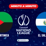 MINUTO A MINUTO | Martinica 0-1 El Salvador | 05 octubre 2026