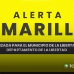 Emiten alerta amarilla focalizada para La Libertad Sur